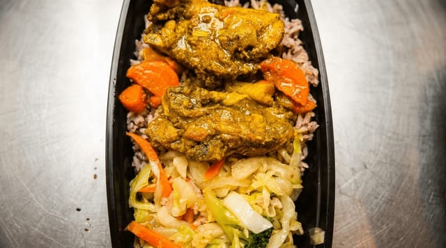 Curry Chicken Lunch Special.